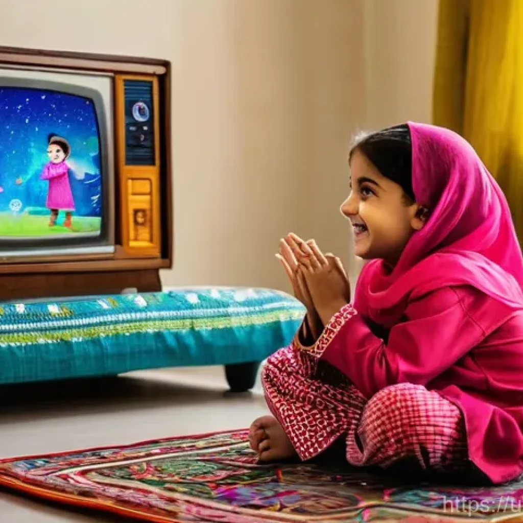 로보카폴리와 문화 차이 - **Prompt 1: Localized Joy and Connection**
"A heartwarming scene inside a cozy, brightly lit liv...