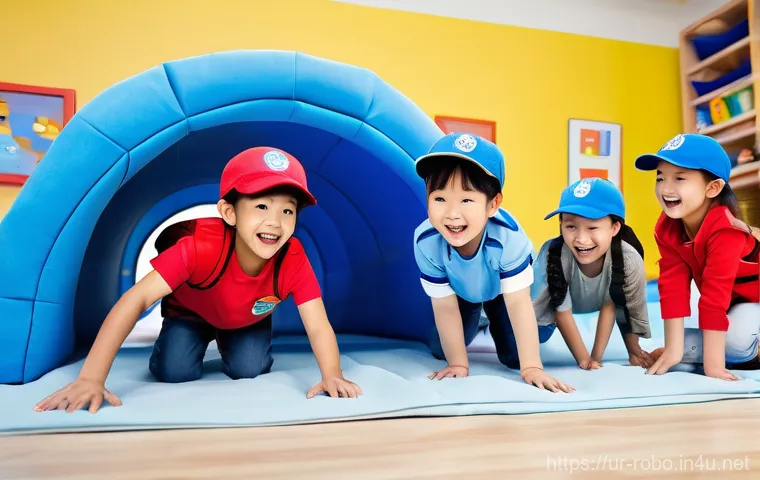 로보카폴리 키즈파티 - **Robocar Poli Rescue Party Decorations:**
    A vibrant and joyful indoor birthday party scene, tra...