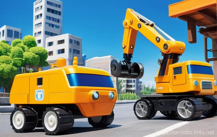 로보카폴리 신규 캐릭터 - **Prompt for Leo, the Master Builder:**
"A vibrant, dynamic, and strong robot character, in the ...